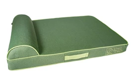 ONE FOR PETS Mesh Cover For Air Mattress with Head Rest, Ferny Green