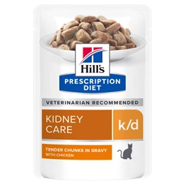 HILL'S Prescription Diet Feline k/d Chicken Pouch 85g