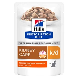 HILL'S Prescription Diet Feline k/d Chicken Pouch 85g