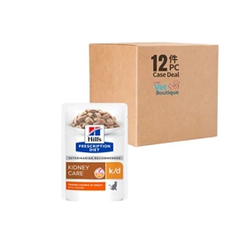 HILL'S Prescription Diet Feline k/d Chicken Pouch 85g (1x12)