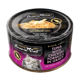 FUSSIE Cat Premium Tuna with Chicken Formula in Gravy 80g