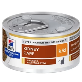 HILL'S Prescription Diet Feline Kidney Care k/d Chicken & Vegetable Stew 2.9oz