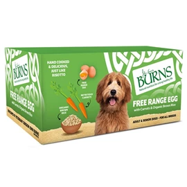 BURNS MOIST Food - Free Range Egg, Organic Brown Rice & Carrots