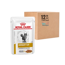 ROYAL CANIN CAT URINARY MODERATE CALORIE POUCH 85G  (1X12)