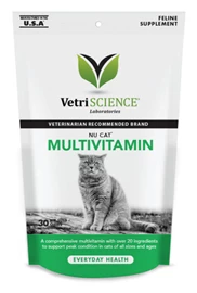 VETRISCIENCE Nu Cat Multivitmin 30 Bite-Sizes Chews