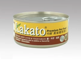 KAKATO Chicken, Beef Liver & Vegetables 170g