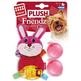GIGWI Plush Friendz 小型犬系列 - 可愛兔兔