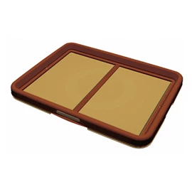 PETIO Dog Tray Brown Wide