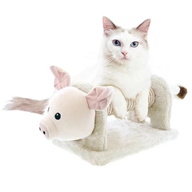 PETIO Cat Scratch Toy (Pig)