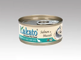 KAKATO Salmon & Mussel Can 70g