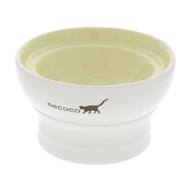 Petio necoco Raised Ceramic Bowl for Dry Food