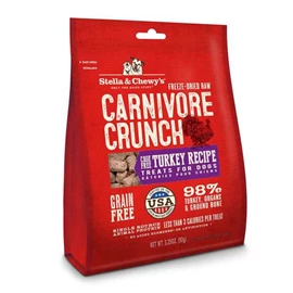 STELLA & CHEWY'S Freeze-Dried Treats - Carnivore Crunch - Turkey 3.25oz