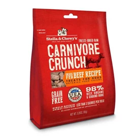 STELLA & CHEWY'S Freeze-Dried Treats - Carnivore Crunch - Beef 3.25oz