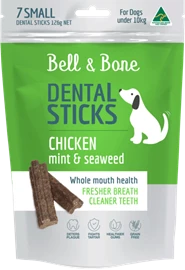 BELL & BONE 狗隻潔齒棒 - 雞肉、薄荷和海藻