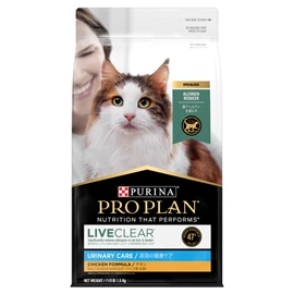 PRO PLAN LIVECLEAR ADULT URINARY CARE Chicken Formula 1.5kg