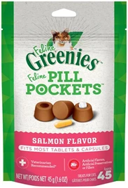 GREENIES Cat Pill Pocket Salmon 1.6oz