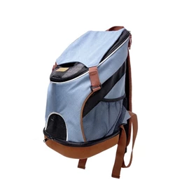 IBIYAYA Denim Lightweight Pet Backpack
