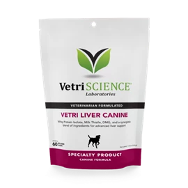 VETRISCIENCE Vetri Liver Canine Bite-Sized Chews 60 Chews