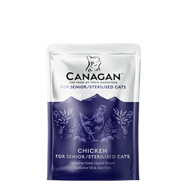CANAGAN Pouch - Chicken For Senior/Sterilised Cats 85g