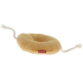 Petio Chewy Bakery Stuffed Dog Toy With Pulling String - Bagel