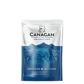 CANAGAN Pouch - Chicken & Salmon For Adults Cats 85g