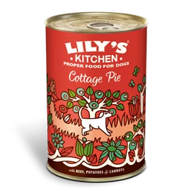 LILY'S KITCHEN 天然犬用主食罐 - 牛肉批 400g
