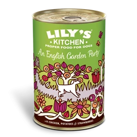 LILY'S KITCHEN 天然犬用主食罐 - 英式雞肉派對 400g