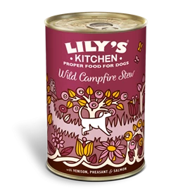 LILY'S KITCHEN WET FOOD FOR DOGS - Wild Campfire Stew 400g