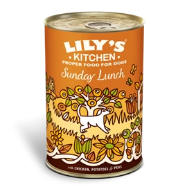 LILY'S KITCHEN 天然犬用主食罐 - 雞肉蔬菜餐 400g