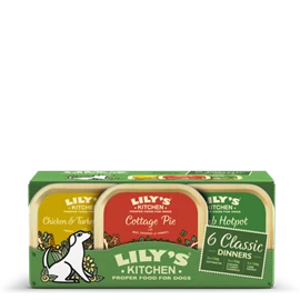 LILY'S KITCHEN WET FOOD FOR DOGS - Classic Multipack 150g x 6