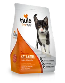 NULO Grainfree Kibble for Cat and Kitten (Turkey & Duck Recipe)