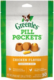 GREENIES Dog Pill Pocket Chicken - CAP 7.9oz