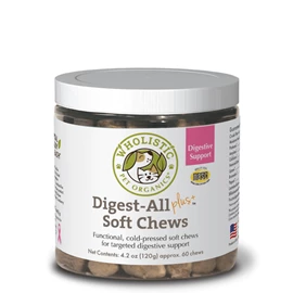 WHOLISTIC PET ORGANICS Digest-All Plus™ Soft Chews 60 chews