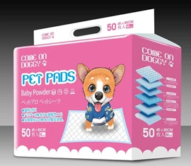 COME ON DOGGY Pet Sheet (Medium- 45 x 60 cm) - 50 pieces