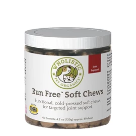 WHOLISTIC PET ORGANICS Run Free™ Soft Chews 60 chews
