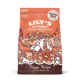 LILY'S KITCHEN DRY FOOD FOR DOGS - Chicken & Salmon Dry Food for Puppies 2.5KG