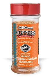 NORTHWEST NATURALS FUNctional TOPPERS - Freeze Dried Salmon & Shiitake & Maitake Mushrooms 4.5oz