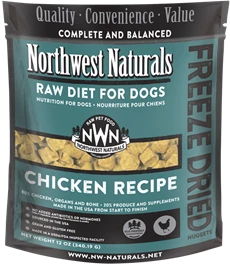 NORTHWEST NATURALS Freeze Dried Diets for Dogs - Chicken 12oz