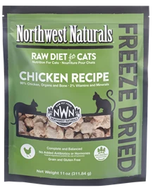 NORTHWEST NATURALS Freeze Dried Diets for Cats -  Chicken 11oz