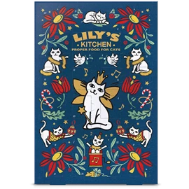 LILY'S KITCHEN 聖誕倒數月曆 - 貓貓 (含貓小食 42g)