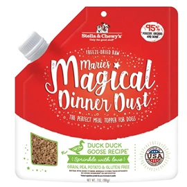 STELLA & CHEWY'S Marie's Magical Dinner Dust - Duck Duck Goose 7oz