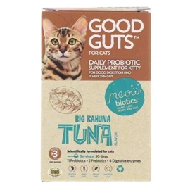 FIDOBIOTICS Meowbiotics Good Guts Tuna Gut and Digestion Support Cat Probiotic
