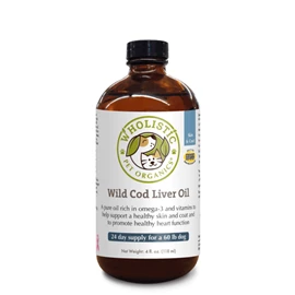 WHOLISTIC PET ORGANICS Wild Cod Liver Oil