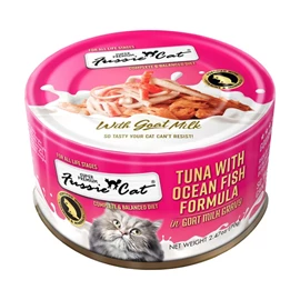 FUSSIE Cat 極品吞拿魚山羊奶湯汁主食罐 - 極品吞拿魚 + 海魚 70g