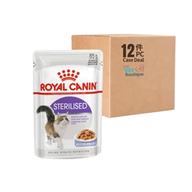 ROYAL CANIN 成年貓絕育配方(啫喱) 濕糧 85克  (1X12)