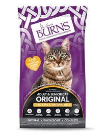 BURNS ORGINAL CAT - CHICKEN & BROWN RICE 1.5kg