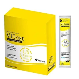 VF+CORE L-LYSINE 免疫及呼系統肉泥補充品 (12克 X 30包)