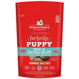 STELLA & CHEWY'S FREEZE-DRIED RAW DINNER PERFECTLY PUPPY BEEF & SALMON 