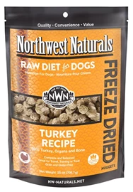 NORTHWEST NATURALS FREEZE DRIED DIET FOR DOGS - TURKEY 25OZ 