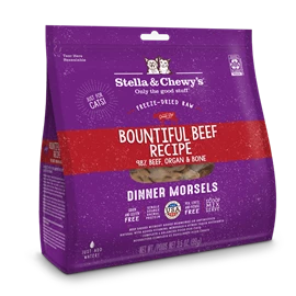 STELLA & CHEWY'S 貓咪凍乾生肉主糧 - 寬牛大量 (牛肉配方)